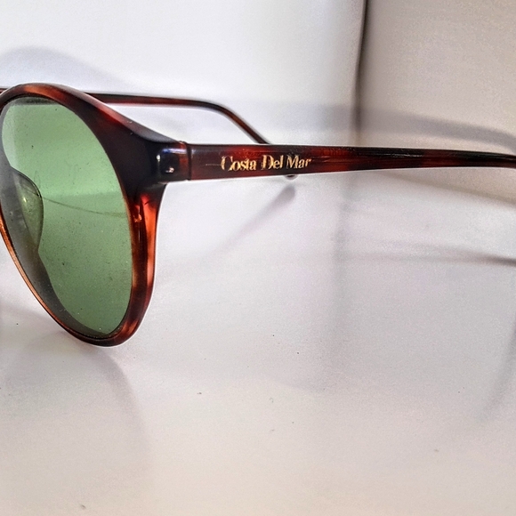 SOLD ELSEWHERE-VINTAGE Costa Del Mar Unisex Tortoise Shell Sunglasses - Picture 4 of 5